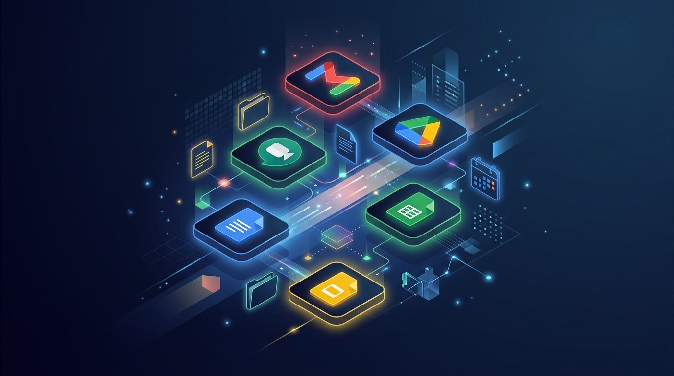 Google Workspace Apps Illustration